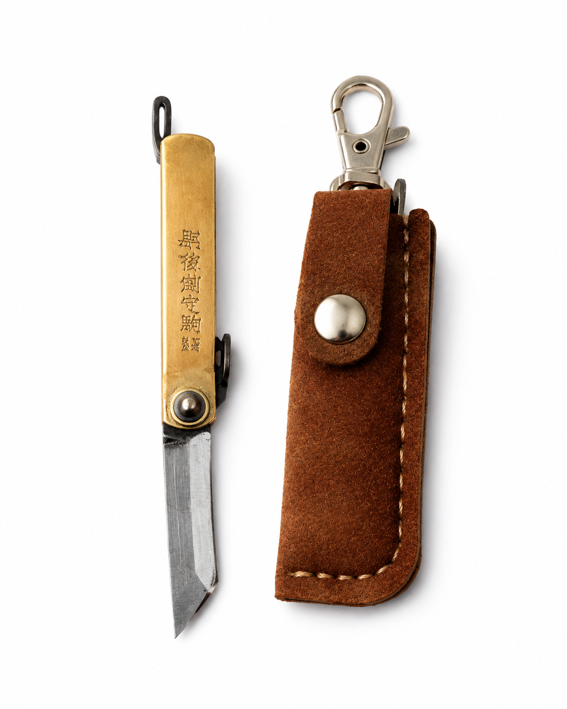 Navaja japonesa Higonokami Nagao Mini con funda