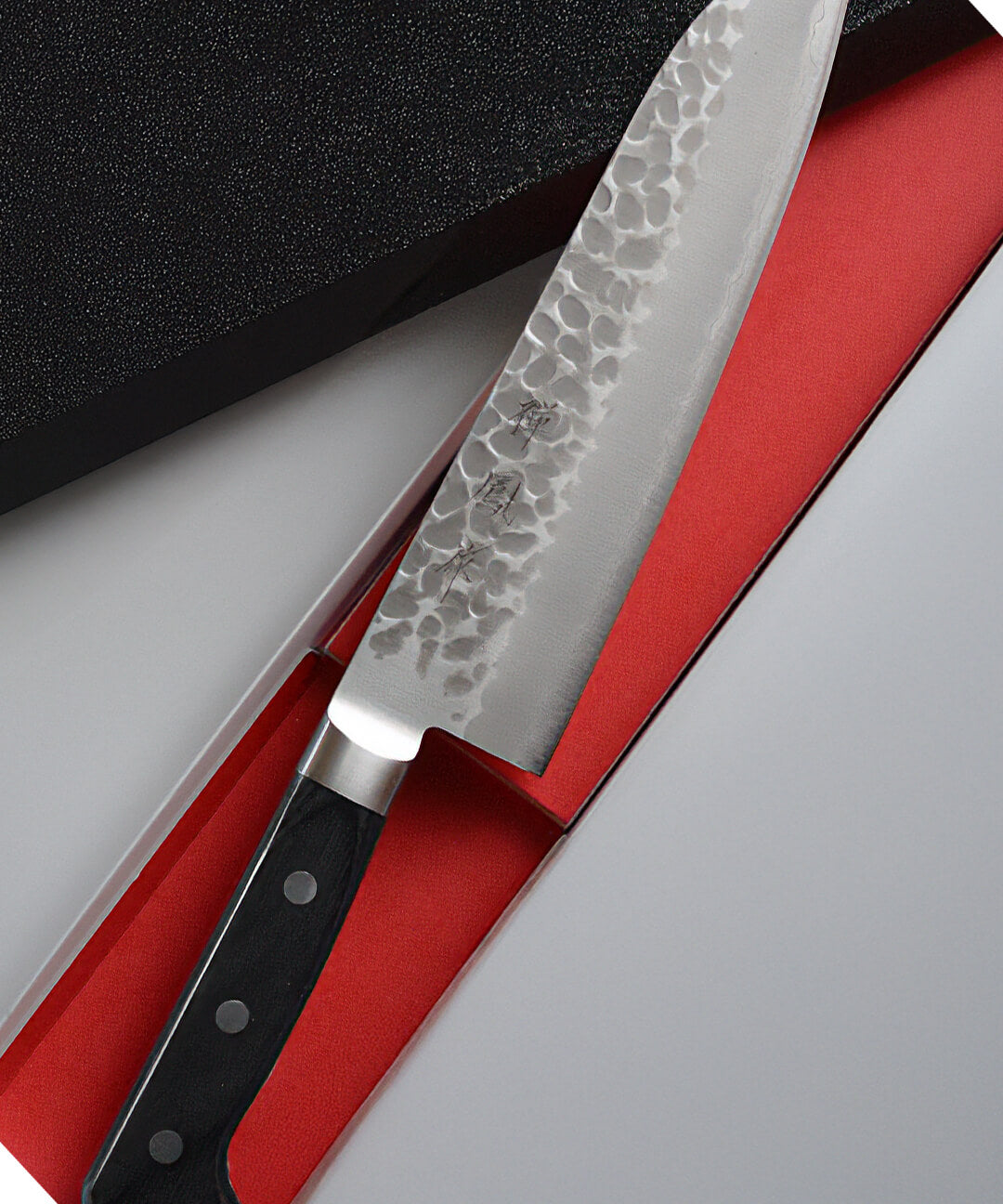 Cuchillo Santoku 18 cm Ginsan Zenpou vista alternativa