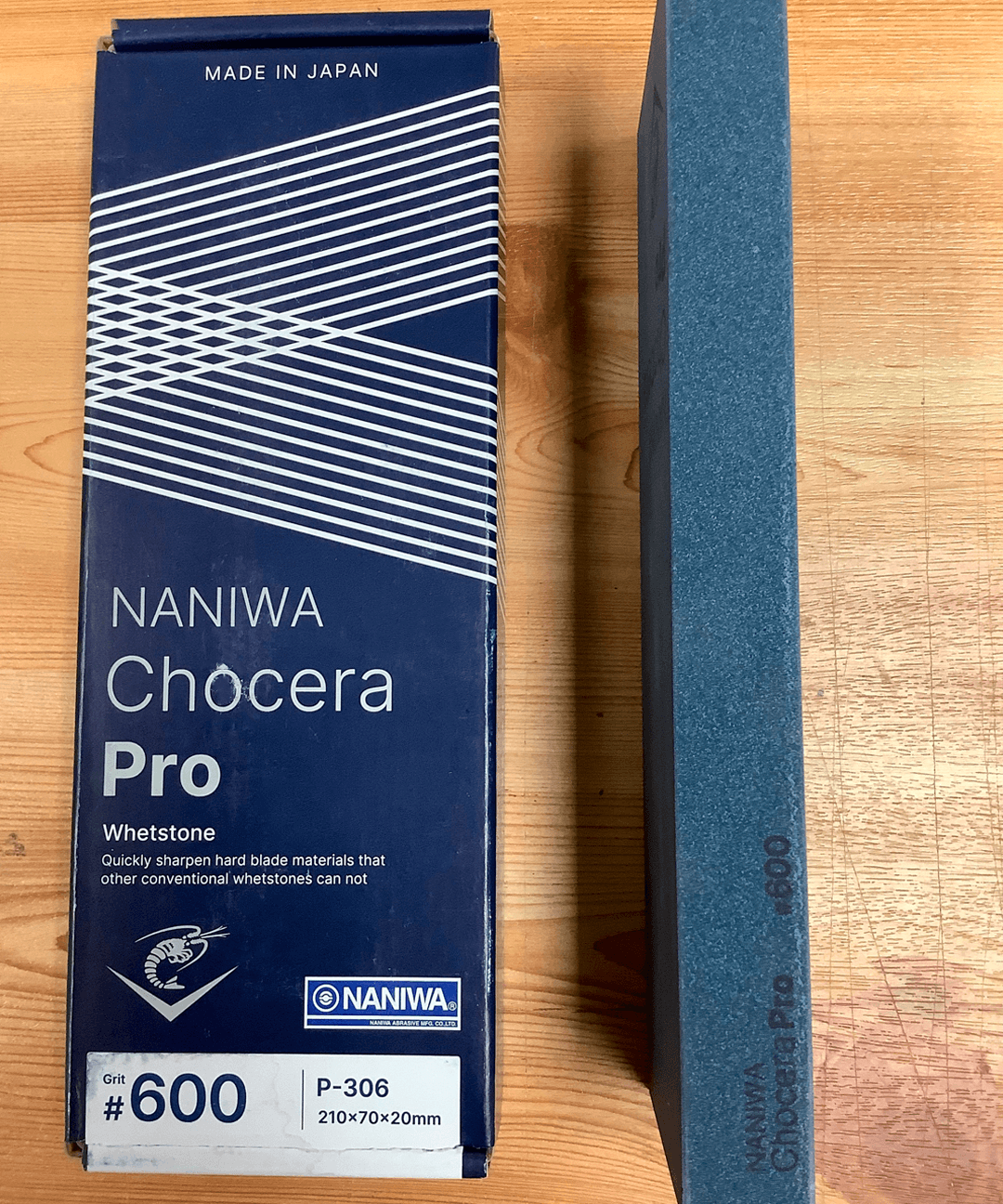 Sharpening stone grit 600 Naniwa Chocera Pro 4