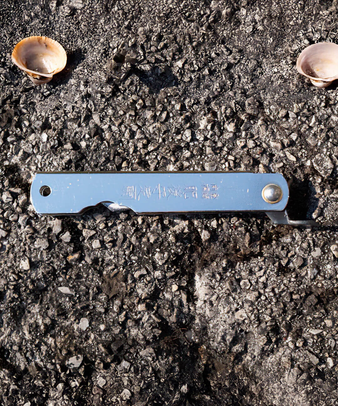 Japanese pocket Knife Higonokami Plata 6.5 cm 4