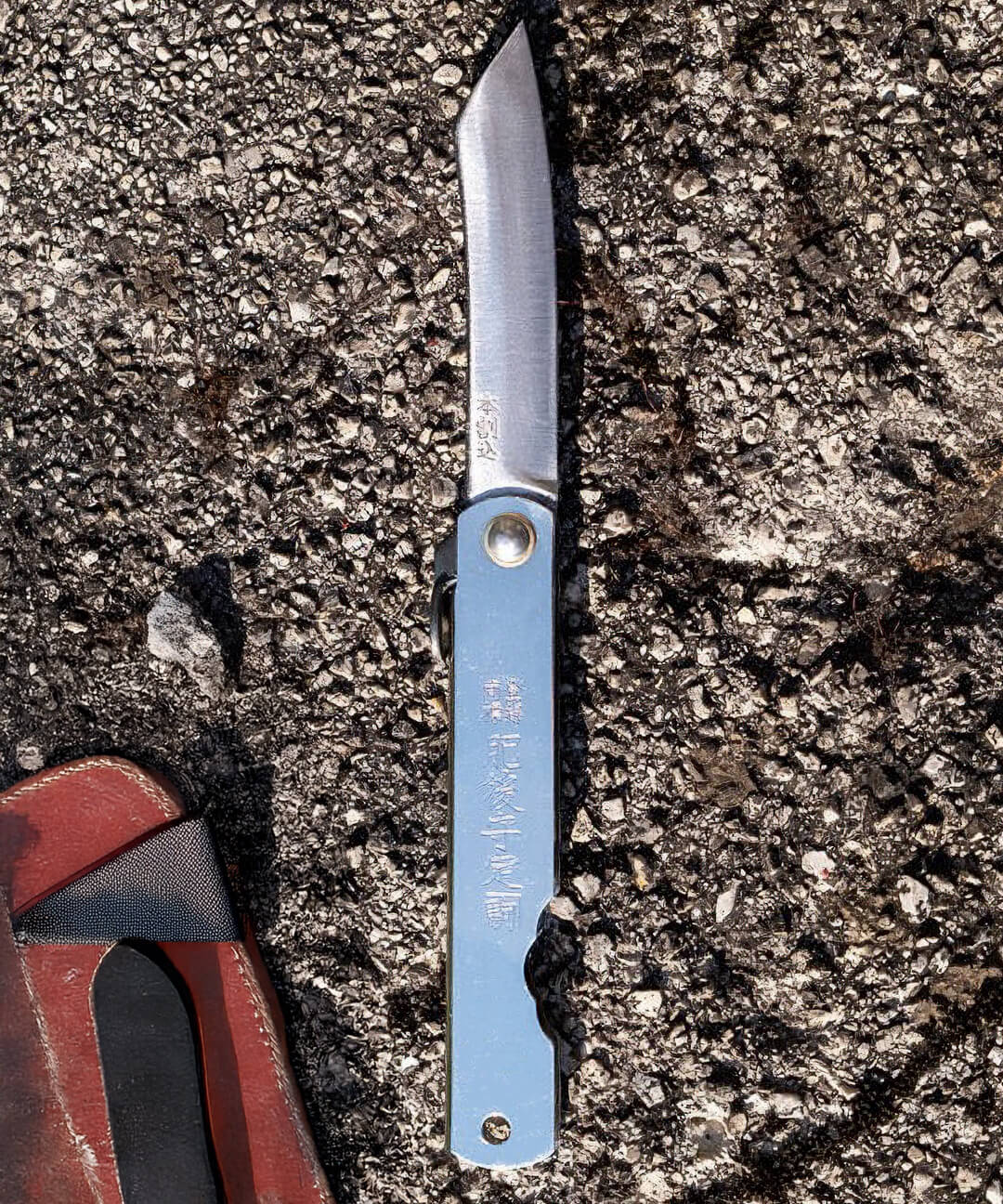 Japanese pocket Knife Higonokami Plata 6.5 cm 1