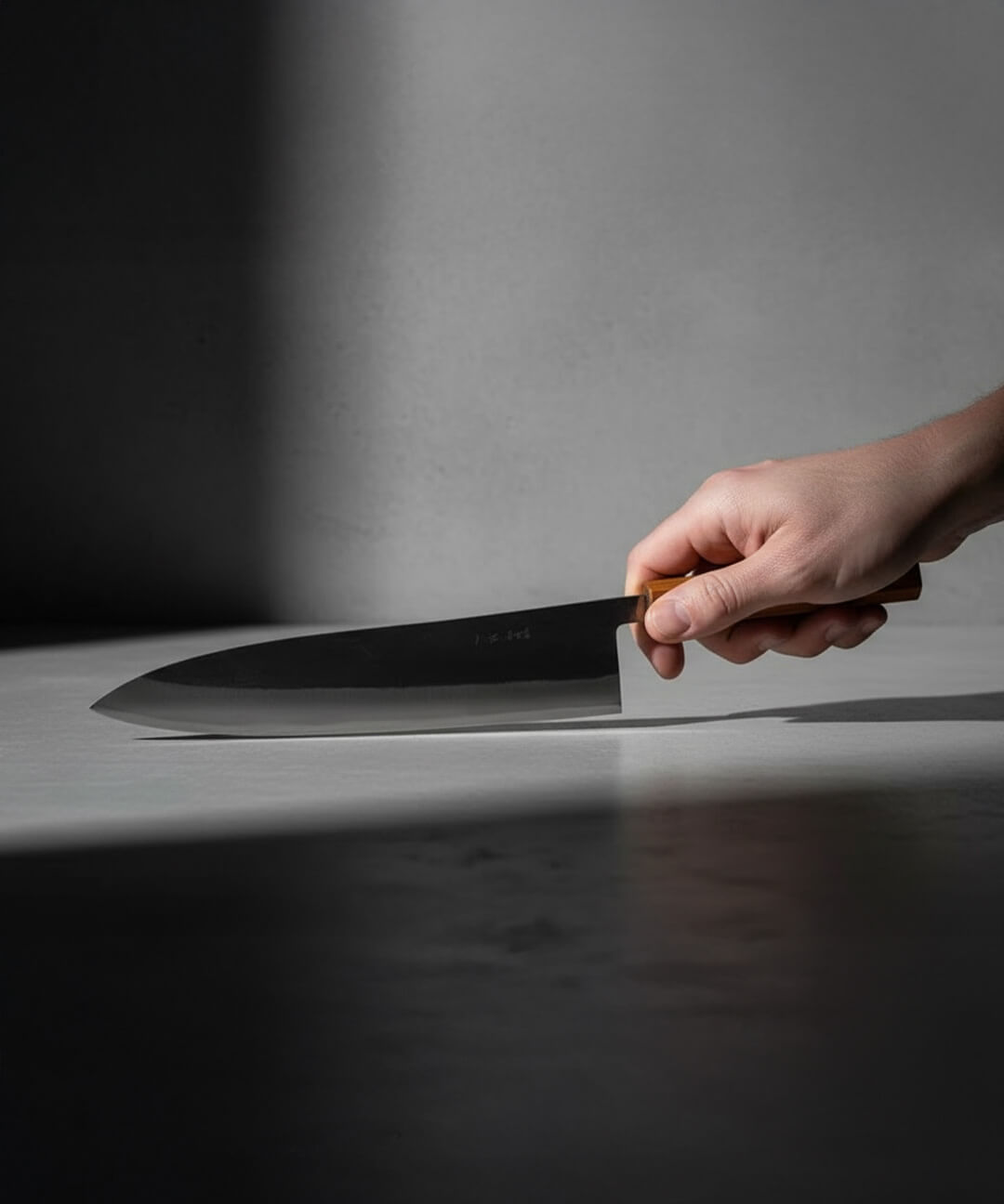 Cuchillo Gyuto 21 cm Hitohira TD Aogami 3