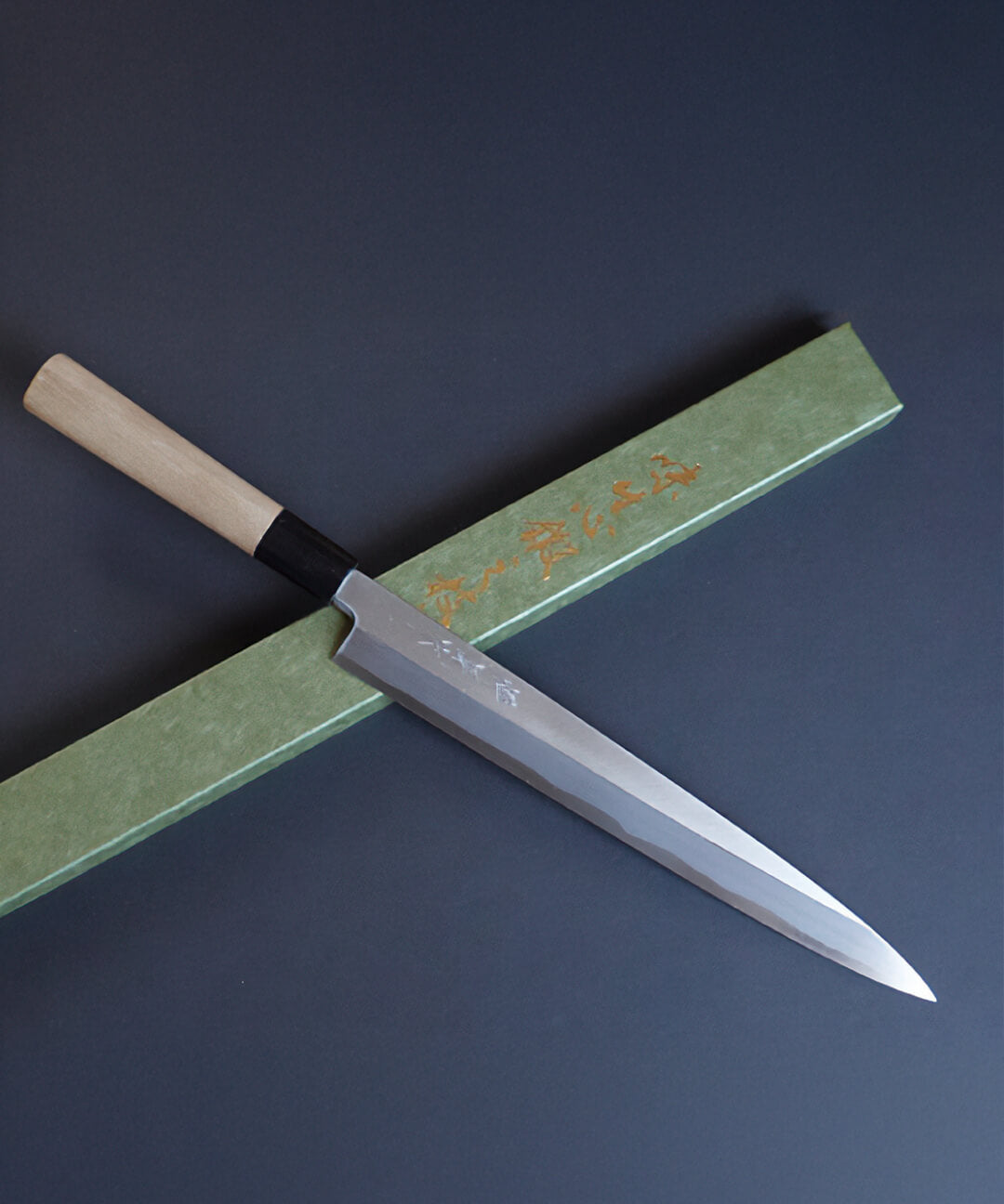 Cuchillo Yanagiba 26,5 cm Shirogami Zenpou vista alternativa