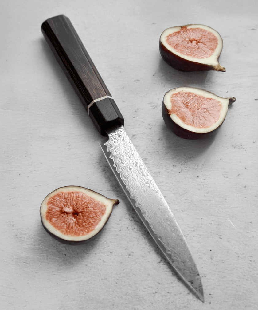 Petty Knife 12 cm Damascus Senzo Black VG10 1