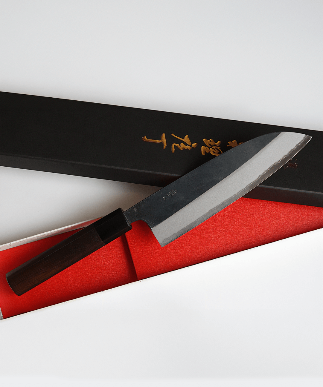 Santoku Knife 17 cm Black Muneishi 2
