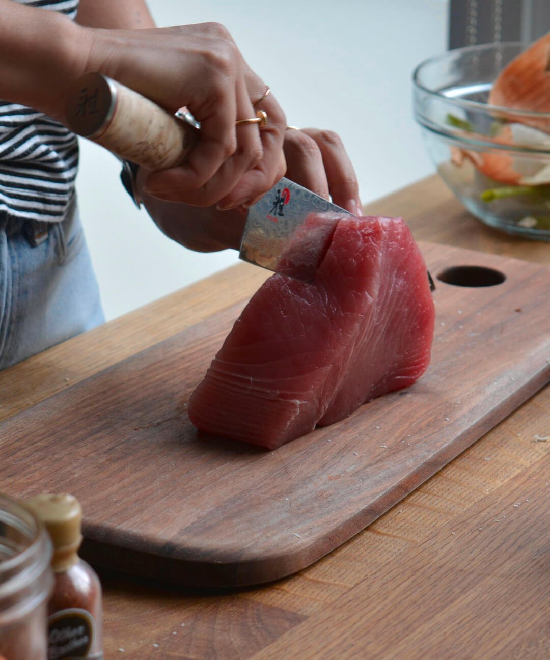 Cuchillo Santoku 18 cm Serie 5000MCD vista alternativa