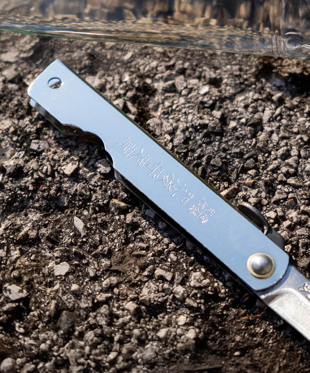 Japanese pocket Knife Higonokami Plata 6.5 cm 3