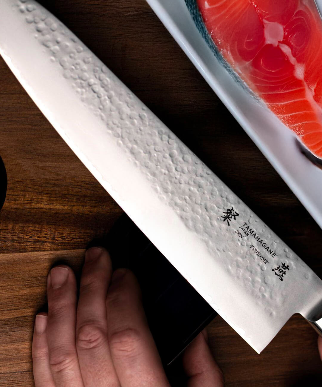 Yanagiba Knife 24 cm Tamahagane 3