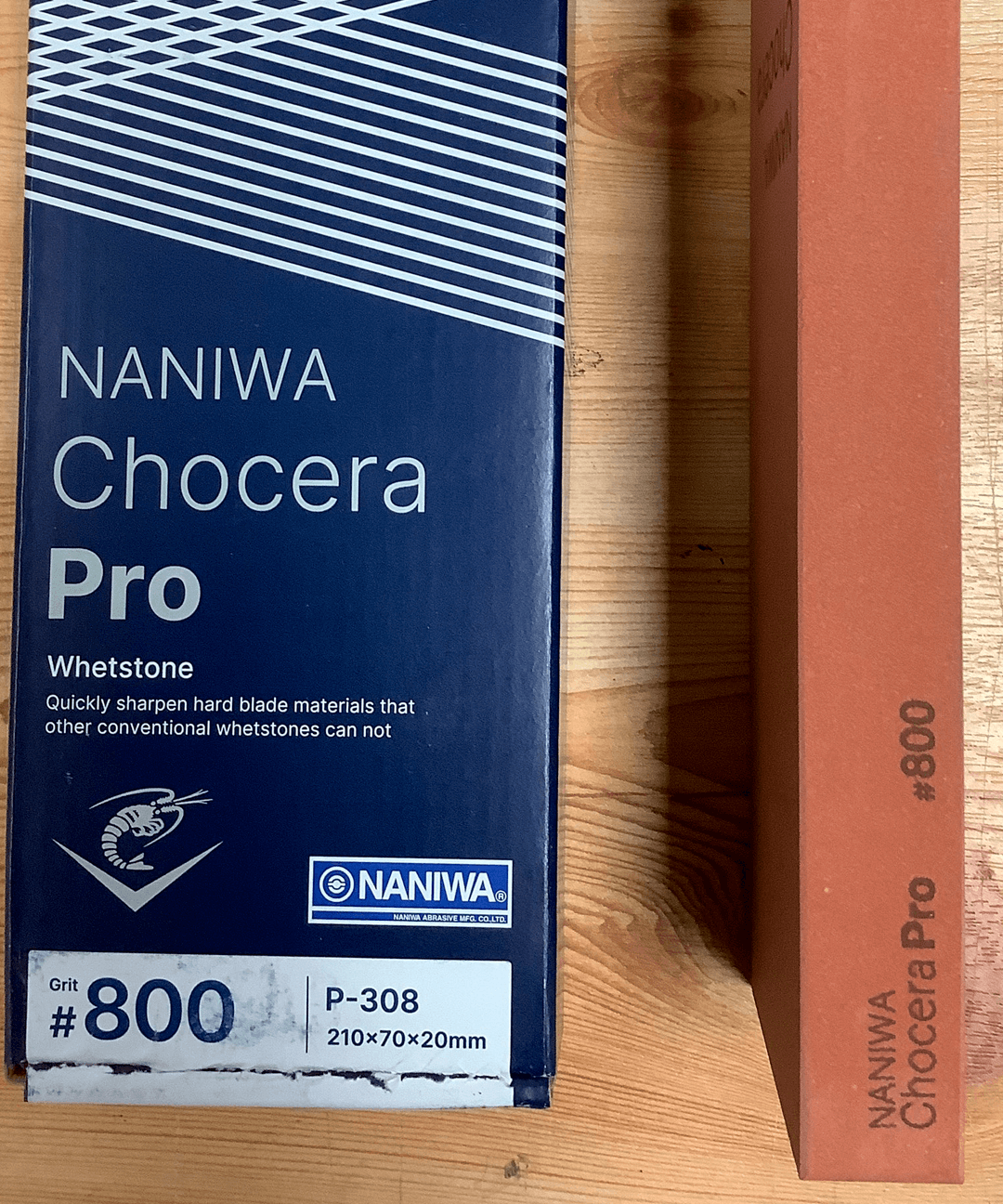 Piedra para afilar cuchillos Grano 800 Naniwa Chocera Pro 4