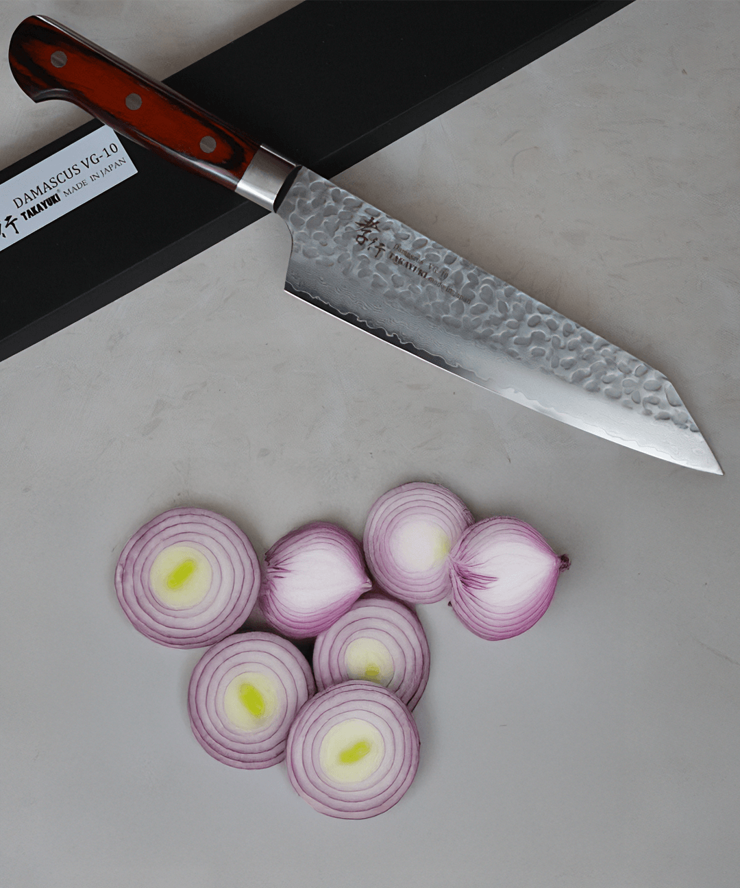 Cuchillo Gyuto 19 cm VG10 Damasco 5