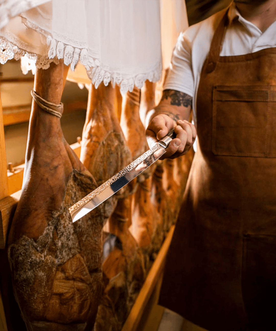 Japanese ham Knife SG2 30 cm 5