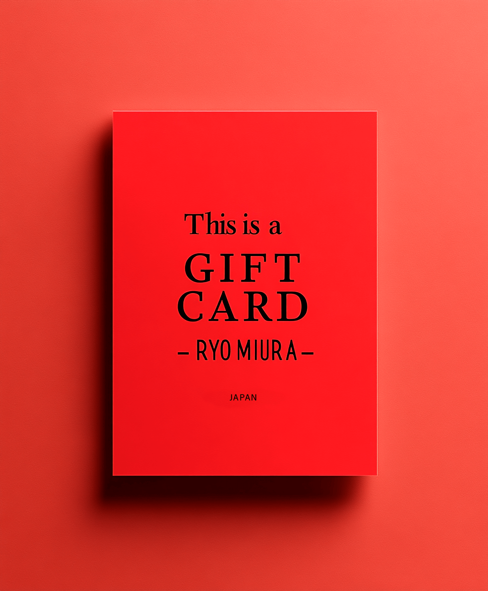Ryo Miura Japan Tarjeta de Regalo