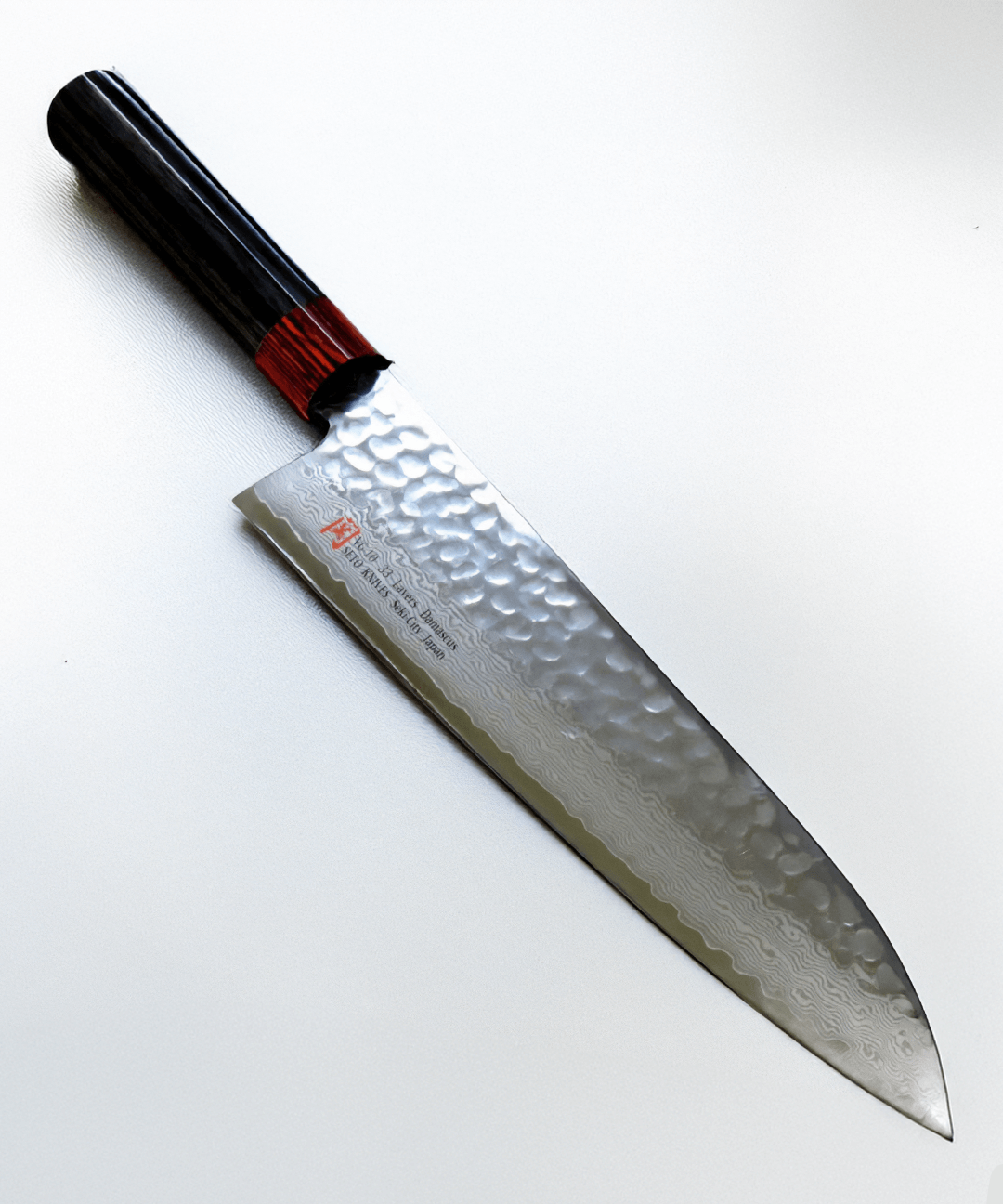 Gyuto Knife 21 cm Damascus Seto Iseya 2