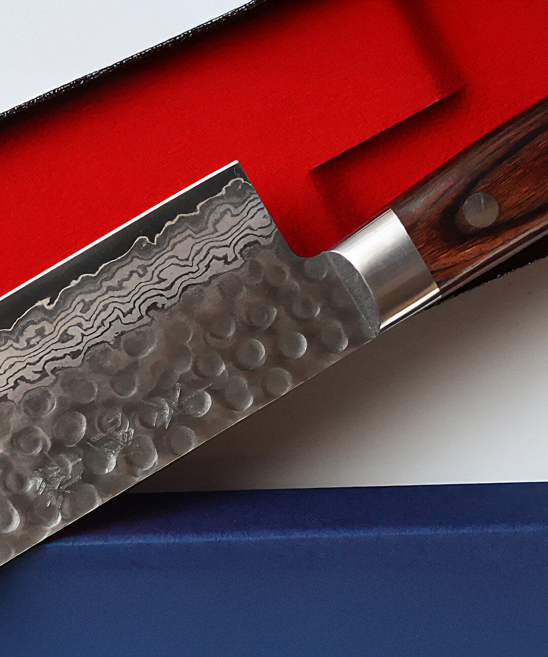 Cuchillo Nakiri 16,5 cm Damasco Zenpou vista alternativa