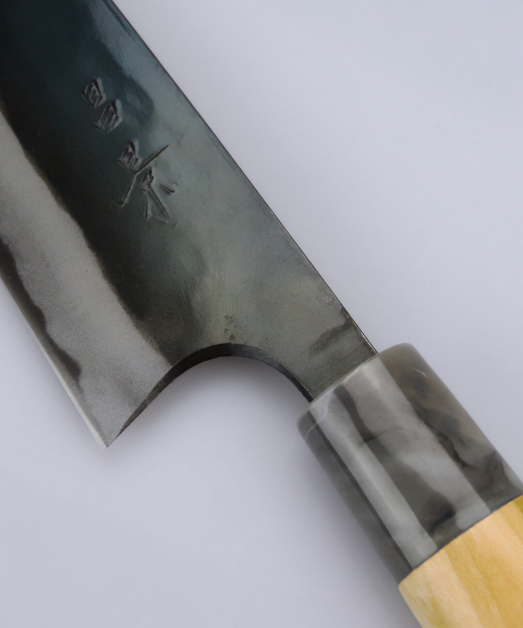 Cuchillo Santoku 16,5 cm Aogami #2 vista alternativa