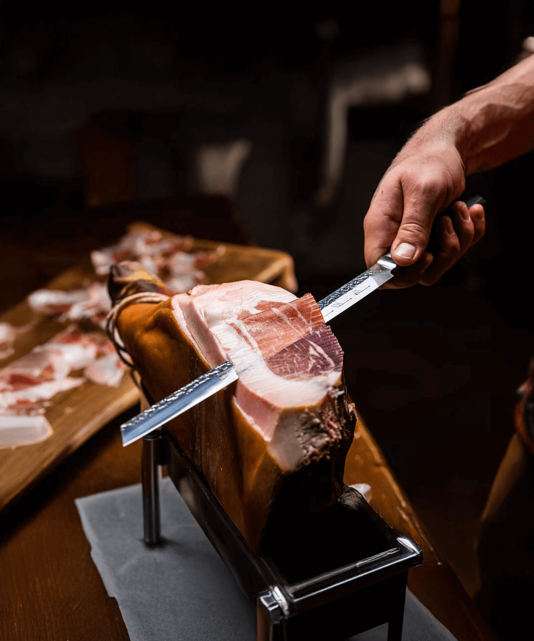 Japanese ham Knife SG2 30 cm 3