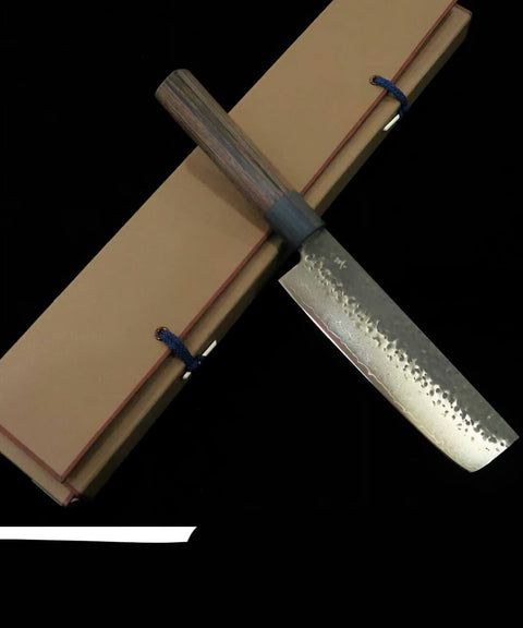 Cuchillo Nakiri 170 mm Gen Damasco - Ryo Miura Japan | Cuchillos Japoneses