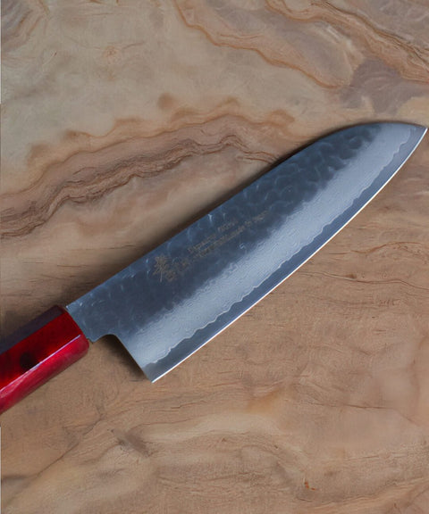 Cuchillo Santoku 170 mm Nanairo - Ryo Miura Japan | Cuchillos Japoneses