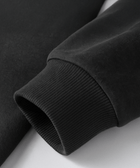 sudadera negra efecto lavado