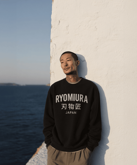 sudadera negra efecto lavado